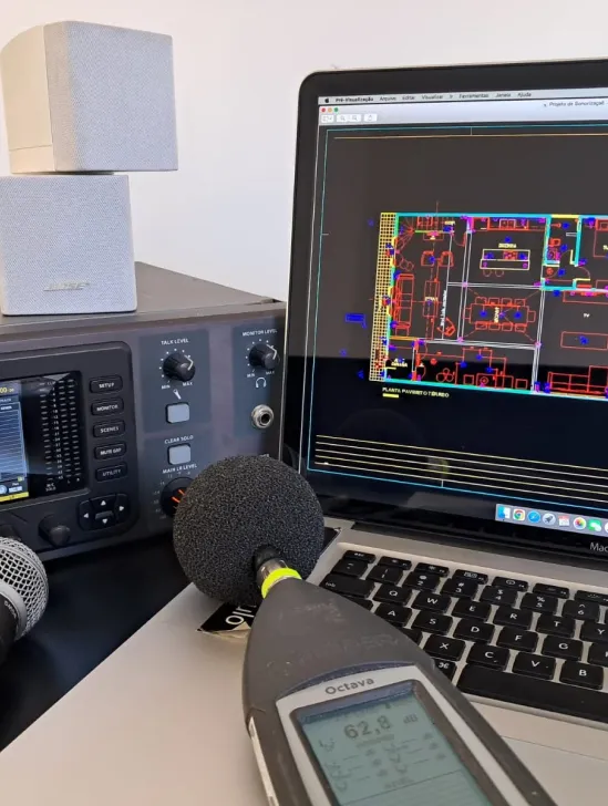 Imagem equipamento de som